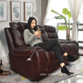 Leather Electric Single Recliner Sofa